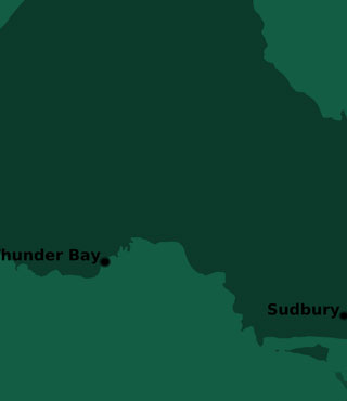 Map of the region