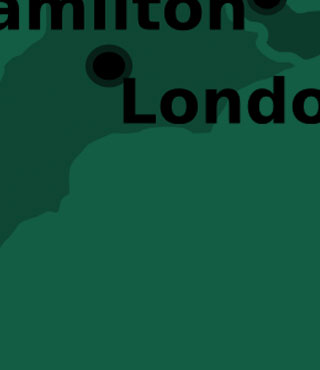 Map of the region